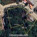 Best Price!! Selling Lower than Government Appraisal by 23%! 349.5 Sq.W Corner Land for SALE at Sirey Park Ville, Soi Malikaew