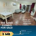 ขายคอนโด The sand condo พื้นที่ 55 ตรม. ริมหาดบางแสน ห้องกั้น (ขายพร้อมผู้เช่า)