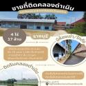 ขายที่ดินติดคลองดำเนินสะดวกราชบุรี พร้อมสิ่งปลูกสร้าง