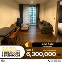 Condo The Line Ratchathewi ห้องตกแต่งครบ ให้มาพร้อมเข้าอยู่ ขายราคาดีมาก ครบวงจรที่สุด