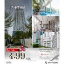 ขายRhythm Sukhumvit 50 ห้องราคาดีมากๆ ต่ำกว่าตลาด ห้องตกแต่งมาสวย เฟอร์นิเจอร์ครบครัน