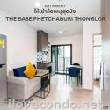  ให้เช่าคอนโด The Base Phetchaburi-Thonglor ห้องสวย พร้อมเข้าอยู่!